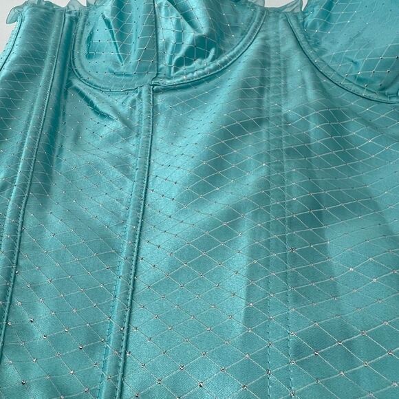 Frederick’s of Hollywood Turquoise Corset‎ - Picture 9 of 9